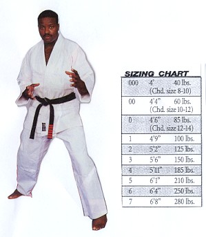 Karate Uniform Gi Size 2 Martial Arts NEW! WHITE 8 Oz 
