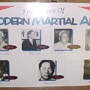 Founders of Modern Day Karate - Plaque