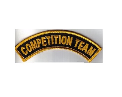 5" Competition Team Martial Arts Patch 