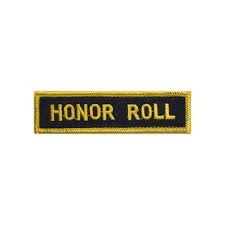 Honor Roll Martial Arts Patch 4" 