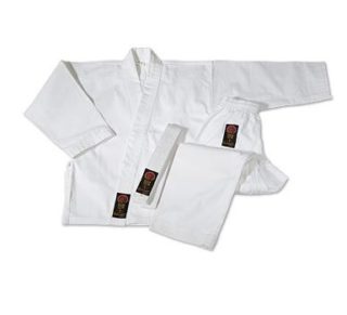 KARATE Gi Uniform Martial arts Black / White size 0000~7 Jiu Jitsu Gi Judo 