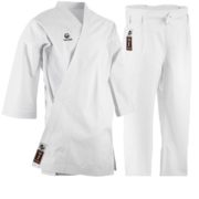 Tan pants Size 5/190 belt jacket NEW KD Elite Karate Uniform 